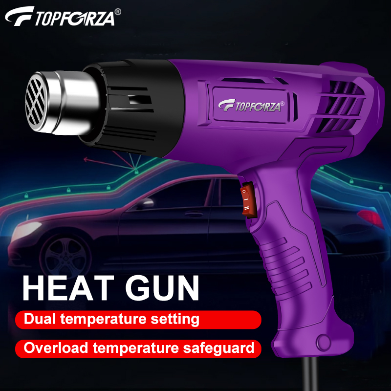 Heat Gun Small - Mini Industrial Heat Gun, 1200W Dual