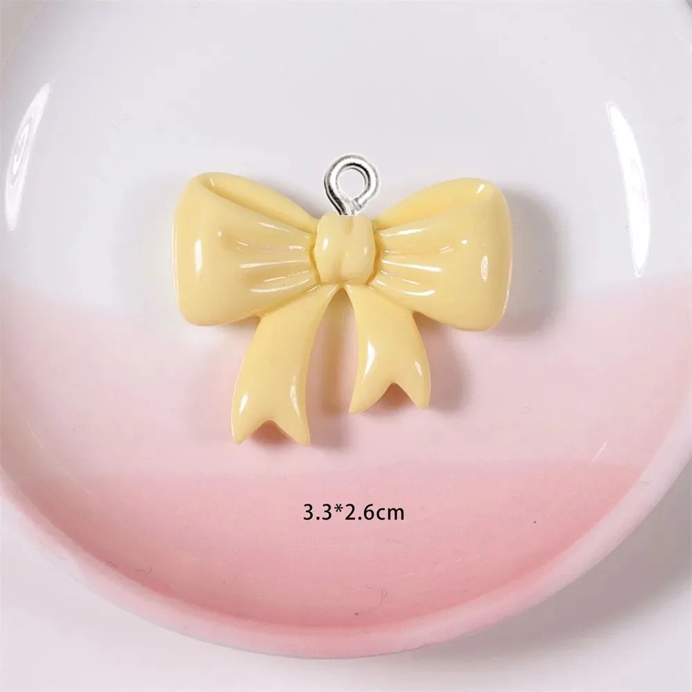 10 Pieces Candy Color Bow Resi - Resin Crafts Diy 评论和价格
