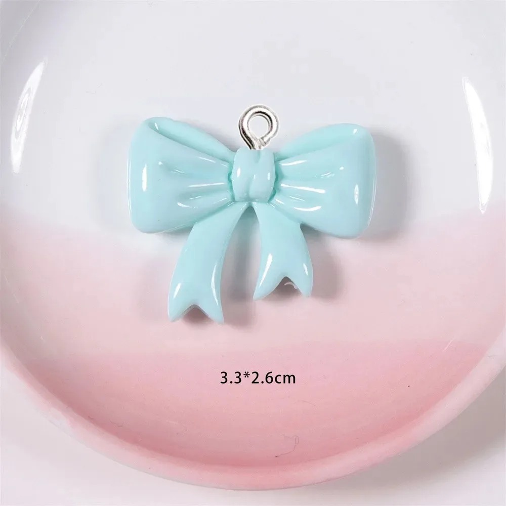 10 Pieces Candy Color Bow Resi - Resin Crafts Diy 评论和价格