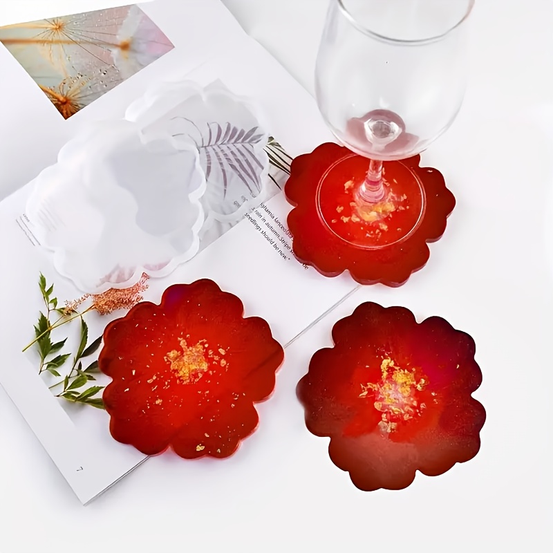 5pcs Mirror Large Flower Small - Flower Preservation Resin 评论和价格