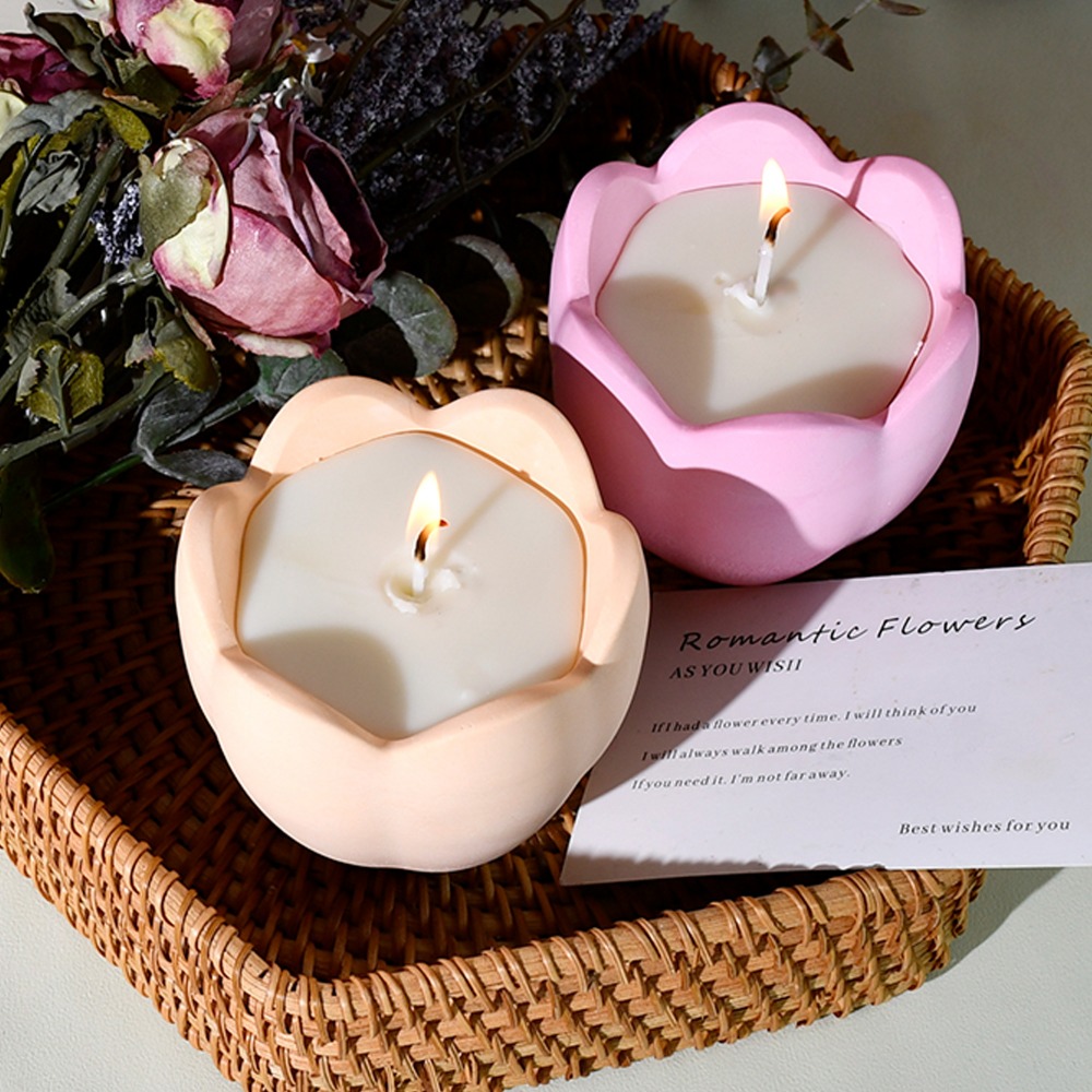 Tulip Candle Holder Silicone M - Flower Preservation Resin 评论和价格