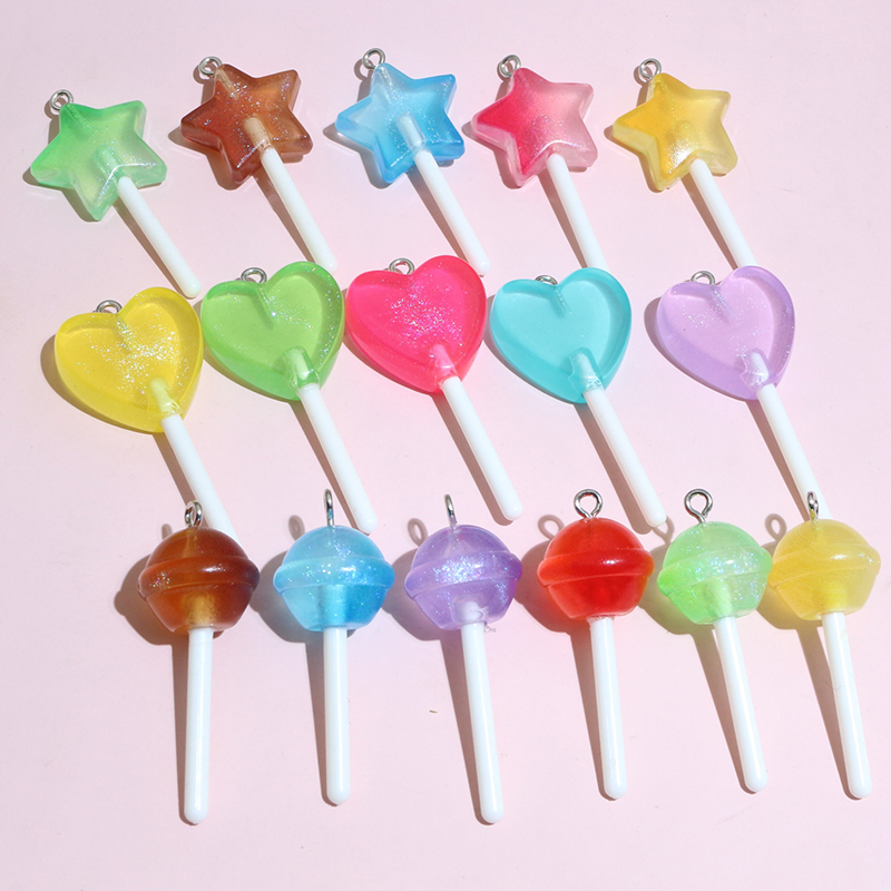 10pcs Mixed Colors Resin Cute  - Flower Preservation Resin 评论和价格
