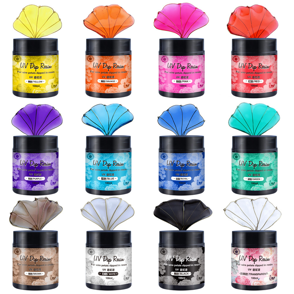 40/100ml UV DIP RESIN High Tra - Flower Preservation Resin 评论和价格