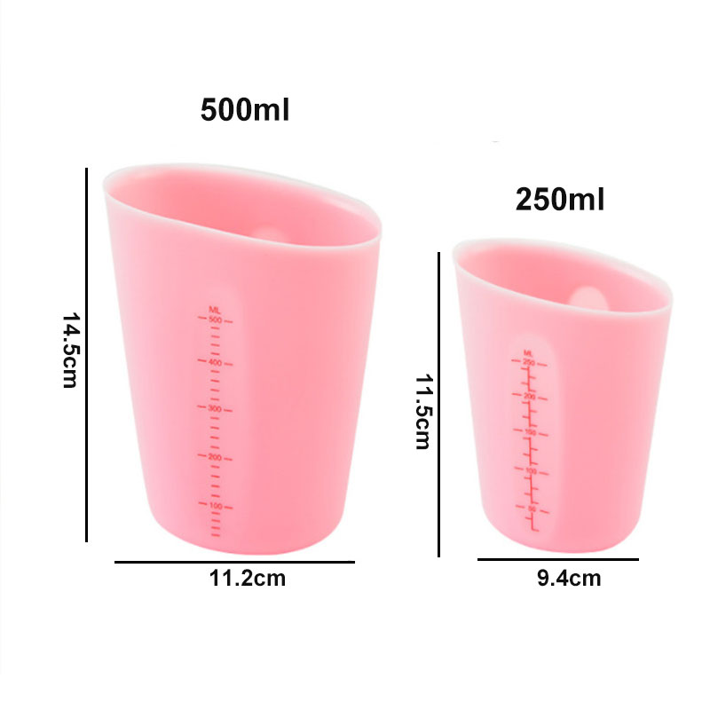 JCD Silicone Measuring Cup Dou - Mixing Cup Silicone 评论和价格