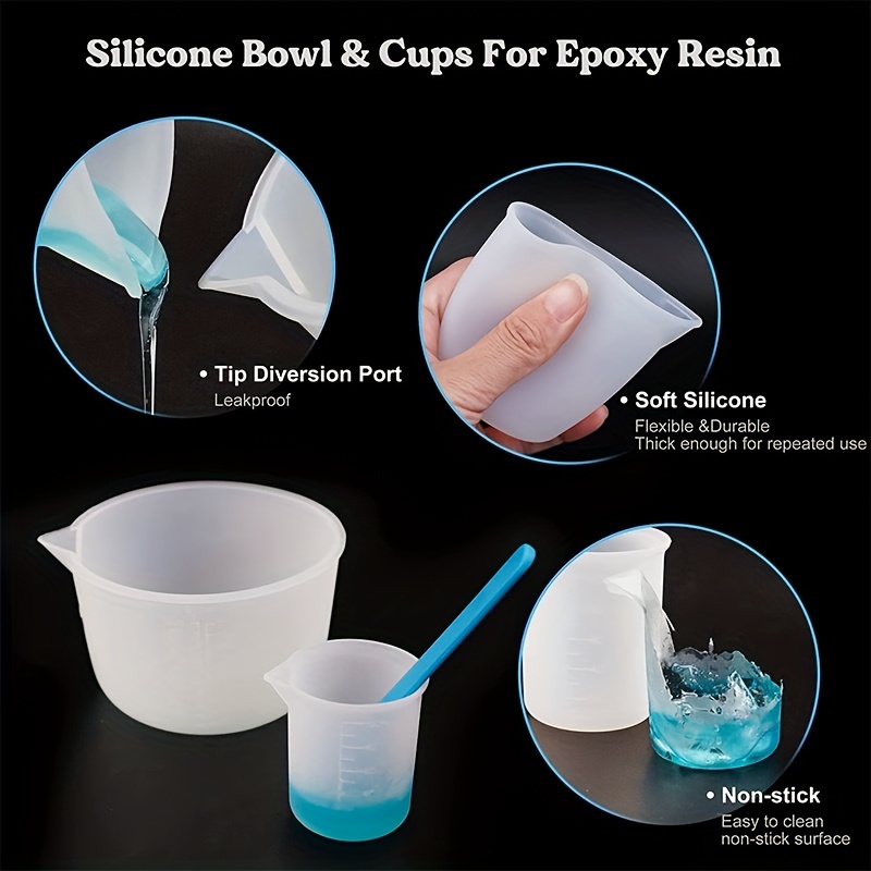 Silicone Measuring Cups, Resin - Mixing Cup Silicone 评论和价格