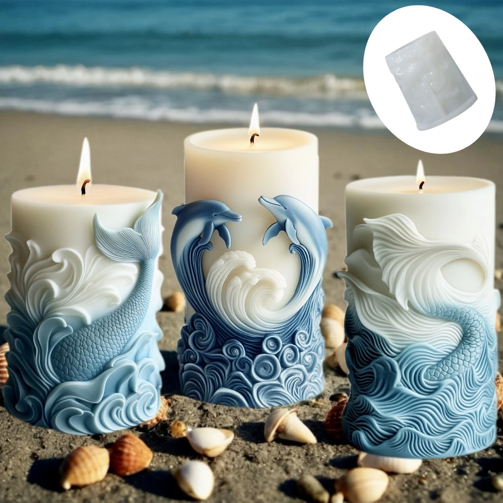 2024 ocean wave foam cylindric - Resin Ocean Wave Mold 评论和价格