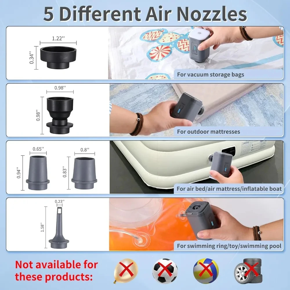 Mini Portable Air Pump with 13 - Vacuum Chamber Small 评论和价格