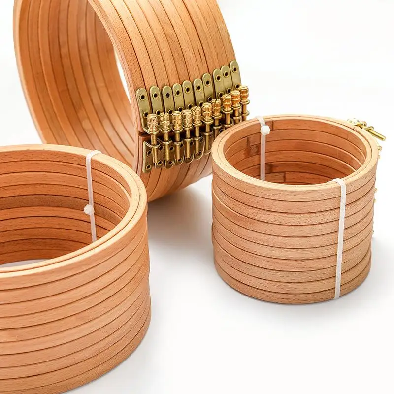 High Quality Beech Wood Embroi - Wood Ring Blank 评论和价格
