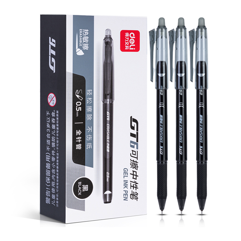 Deli Erasable Gel Pen 0.5mm Po - Pentel Pen Energel 评论和价格