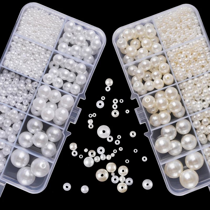 800pcs Artificial Faux Pearl R - Resin Crafts 评论和价格