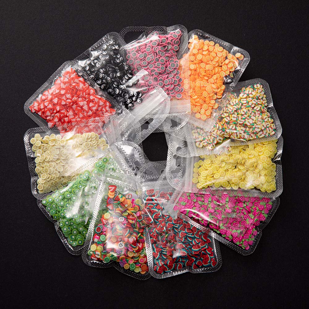1000Pcs Polymer Clay Fruit Sli - Resin Ocean Wave Mold 评论和价格