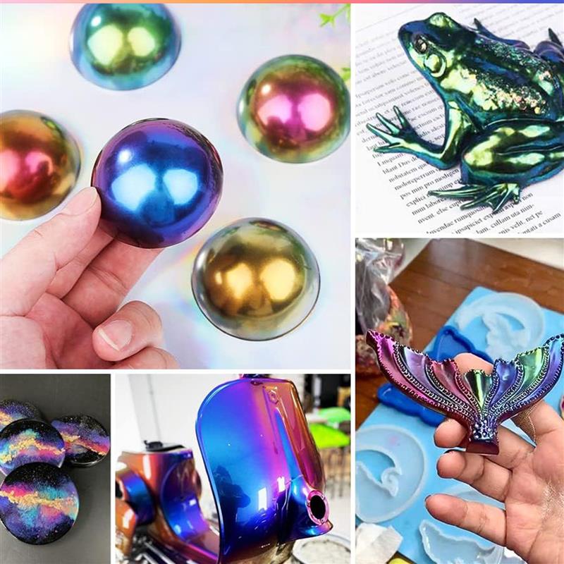 3g Mirror Chameleons Resin Pig - Resin Pigment Set 评论和价格