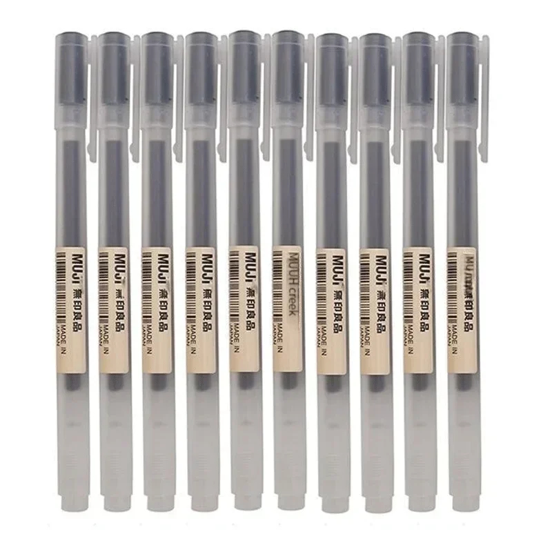 lovely  MUJIs Gel Pen Black/Re - Muji Stationery Gel Pen 评论和价格