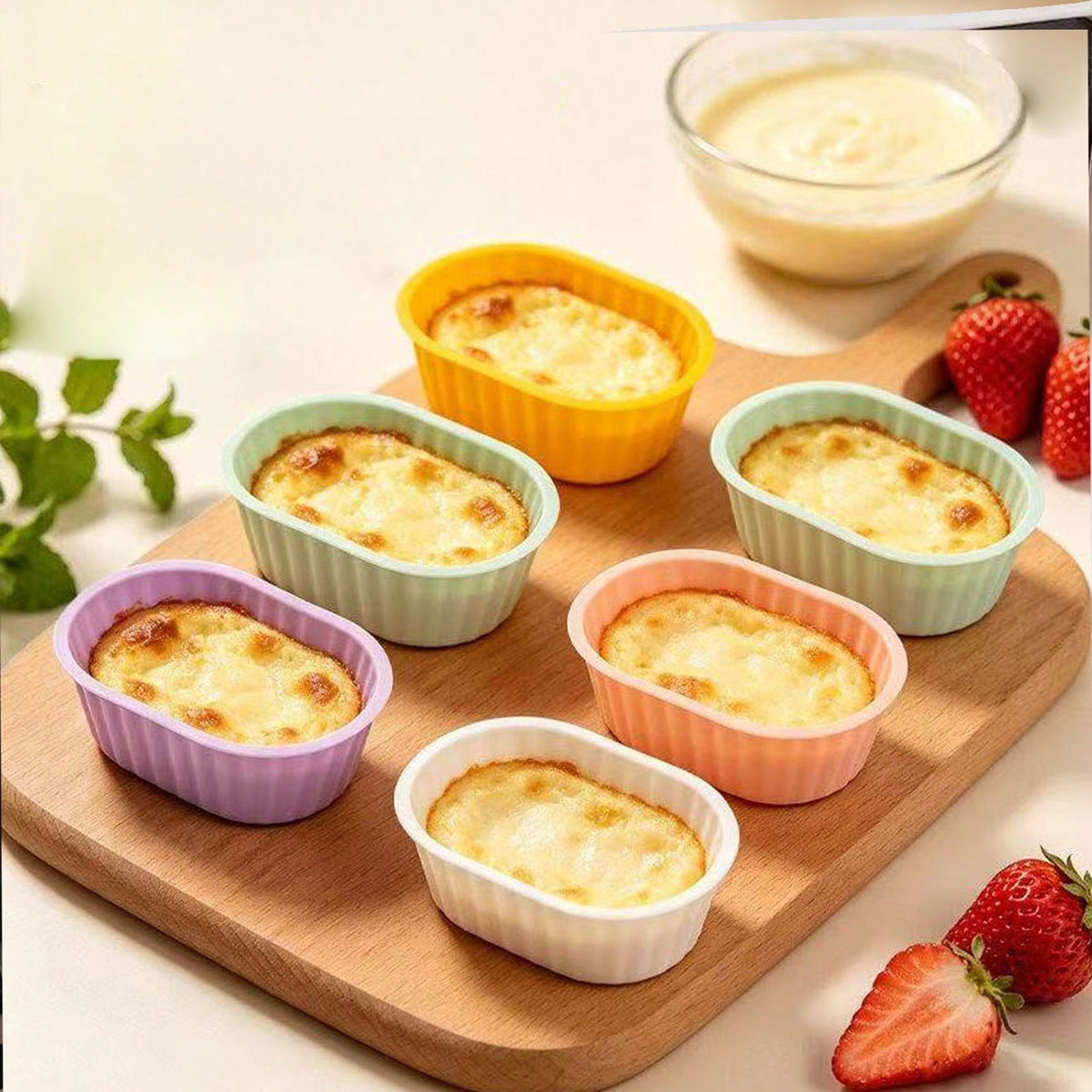 Silicone dessert cup cake mold - Mixing Cup Silicone 评论和价格