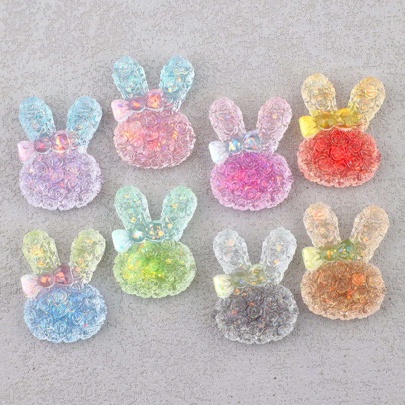 5PCS 18*25mm Luminous Gradient - Resin Craft Material 评论和价格