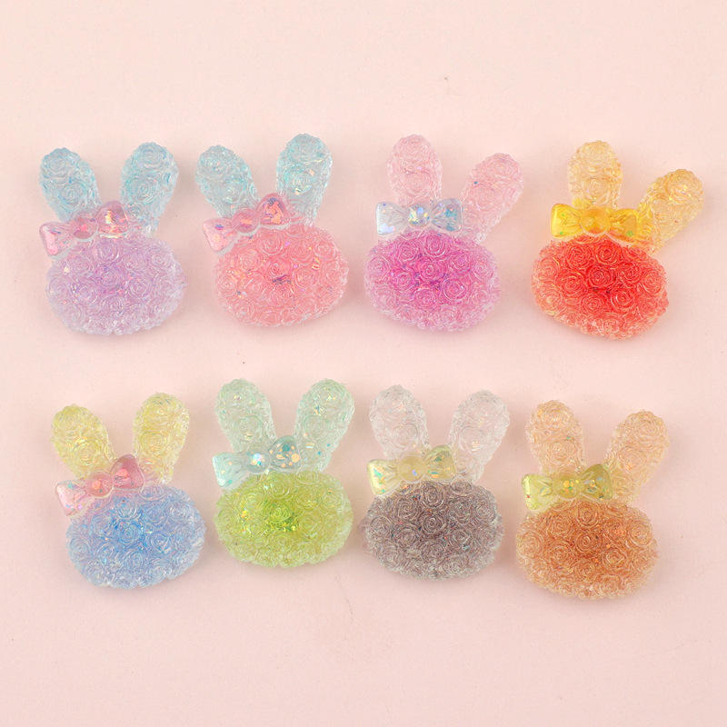 5PCS 18*25mm Luminous Gradient - Resin Craft Material 评论和价格