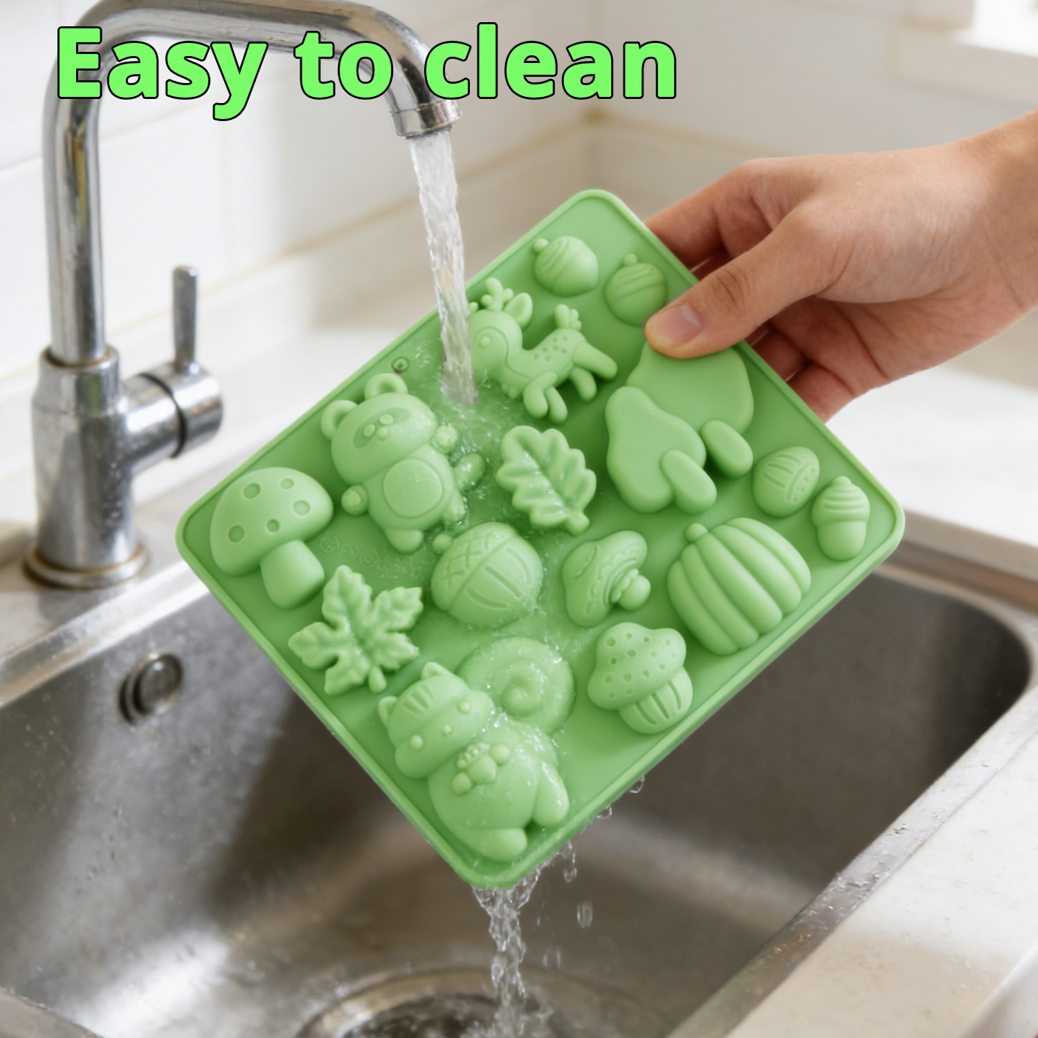 1 Silicone Cake Mold in the Sh - Resin Craft Material 评论和价格