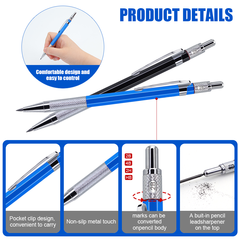 New Multicolor Metal Mechanica - Staedtler Pencil Lumocolor 评论和价格