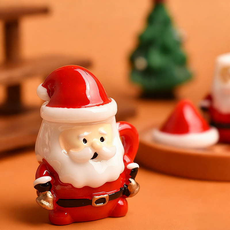 Mini Santa Teacup Ornament - R - Resin Crafts 评论和价格