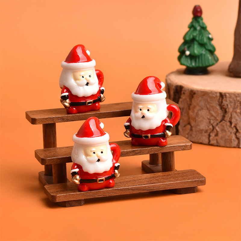 Mini Santa Teacup Ornament - R - Resin Crafts 评论和价格