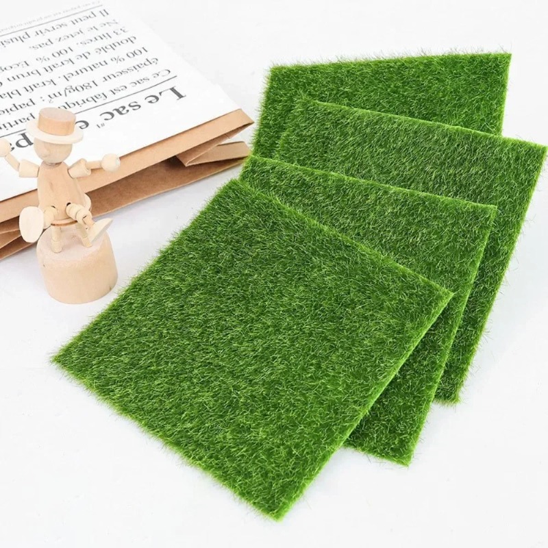 Fake Moss Mini Artificial Lawn - Terrarium Moss Art 评论和价格
