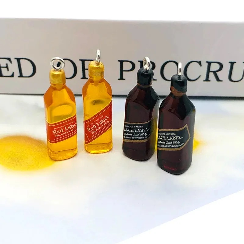 10Pcs Tiny Wine Bar Bottle Res - Resin Crafts Diy 评论和价格