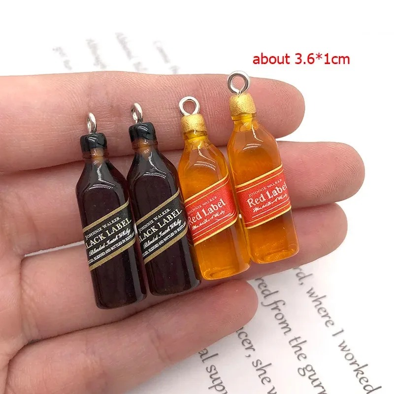 10Pcs Tiny Wine Bar Bottle Res - Resin Crafts Diy 评论和价格