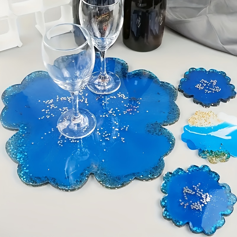 5pcs Mirror Large Flower Small - Flower Preservation Resin 评论和价格