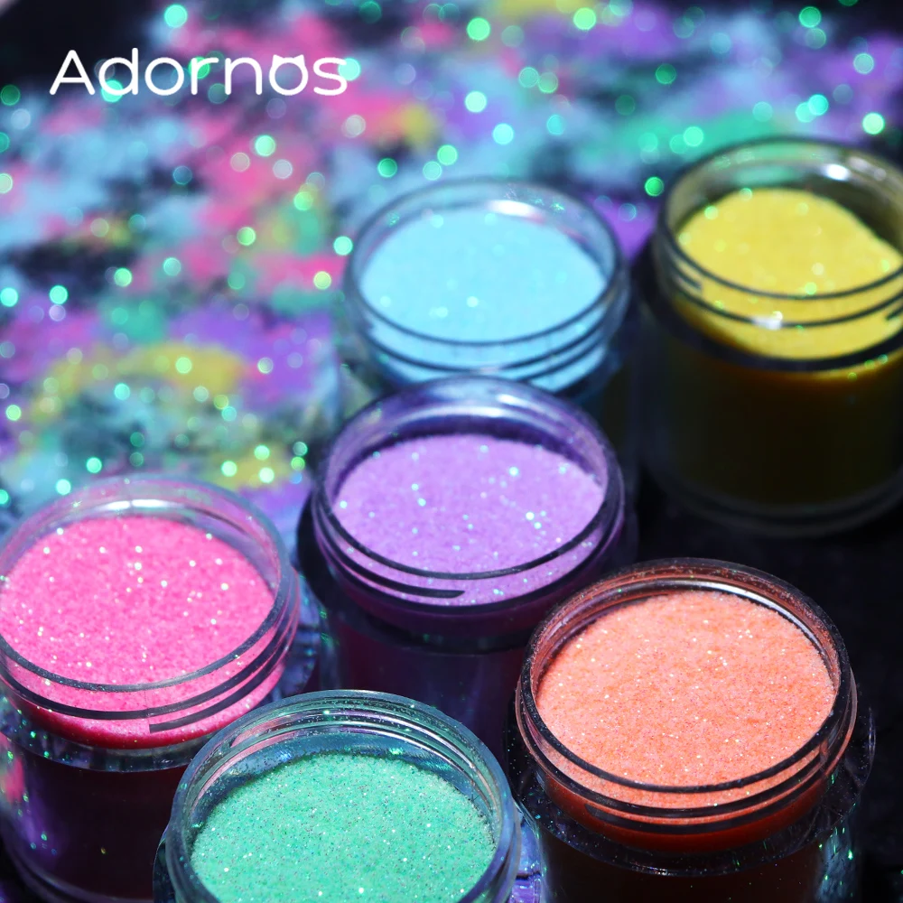 Iridescent Glitter Sugar Powde - Resin Pigment Set 评论和价格