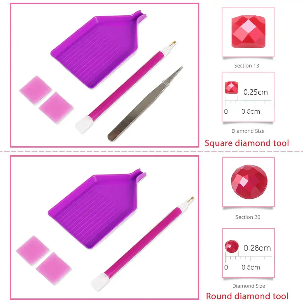 Momoart 5D DIY Diamond Mosaic  - Resin Craft For Beginners 评论和价格