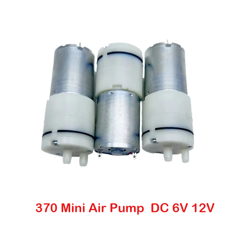 370 Mini Air Pump DC 6V 12V El - Vacuum Chamber Small 评论和价格