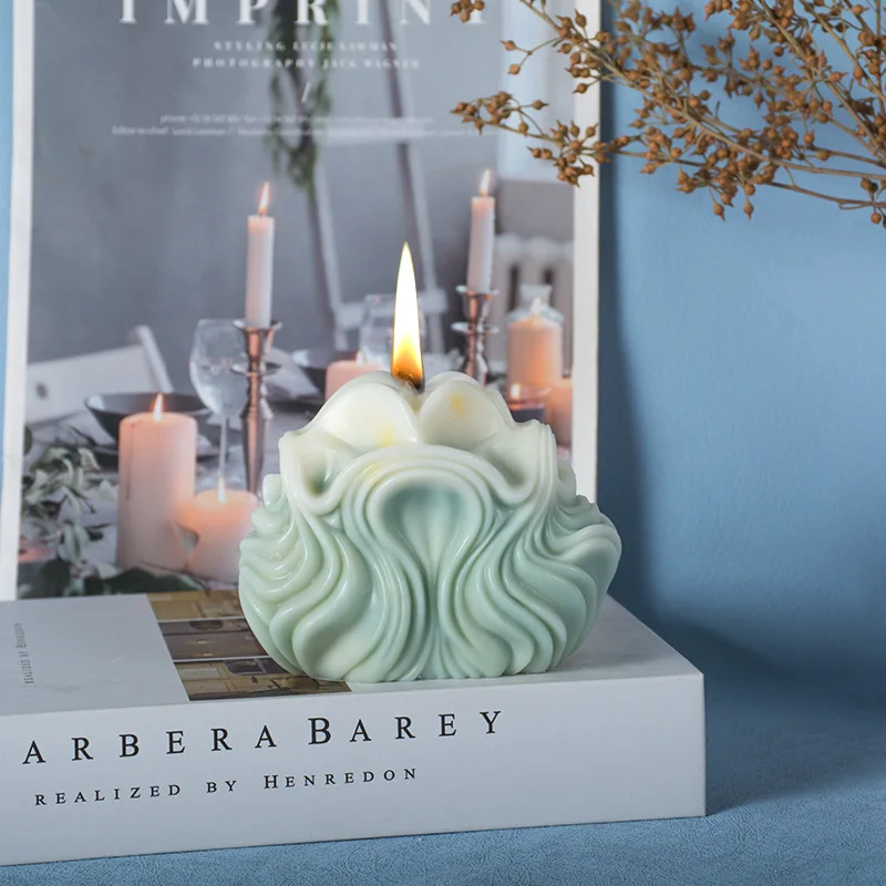 Ocean Shell Candle Silicone Mo - Resin Ocean Wave Mold 评论和价格
